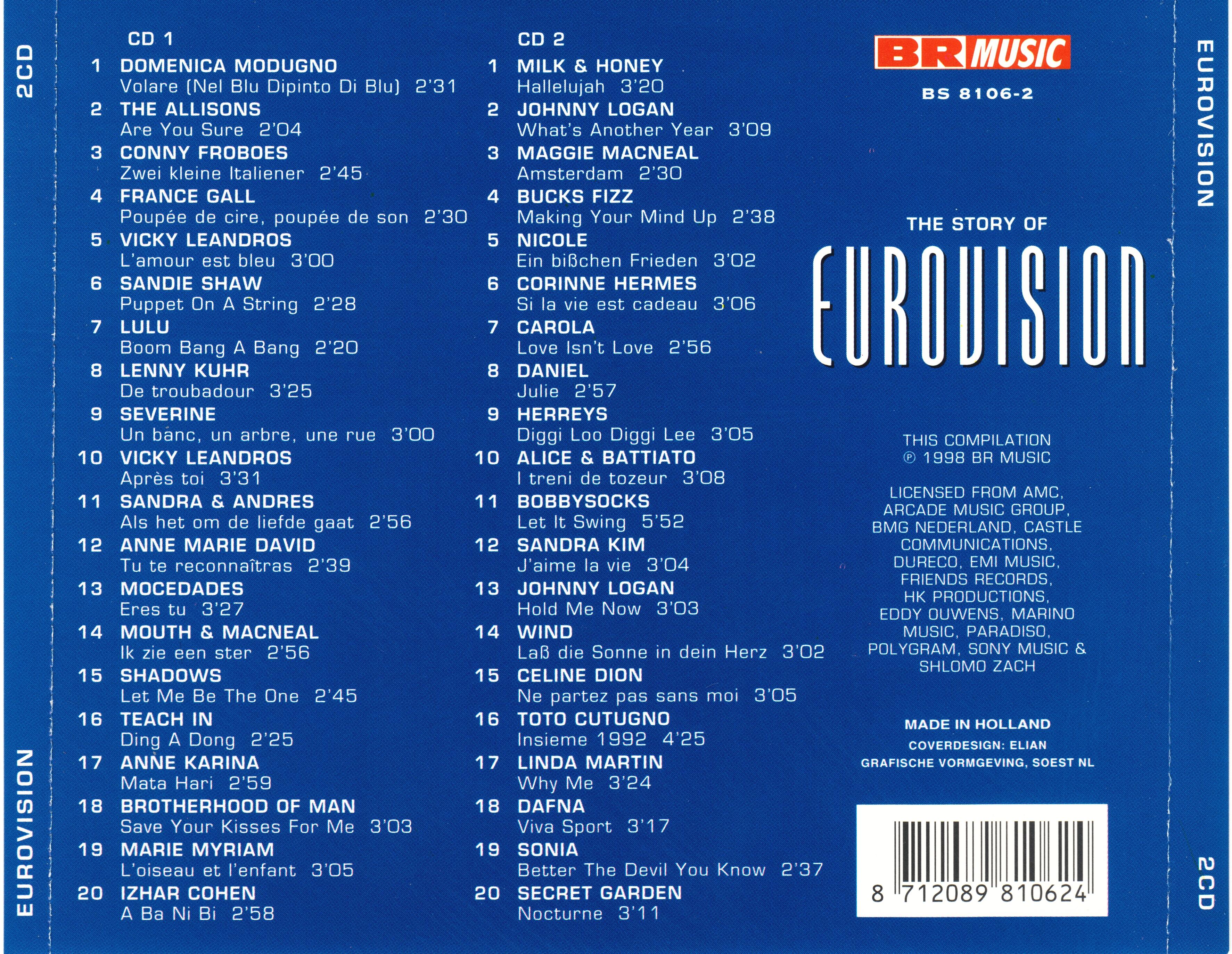 Eurovision Song Contest  The Story Of Eurovision : Back